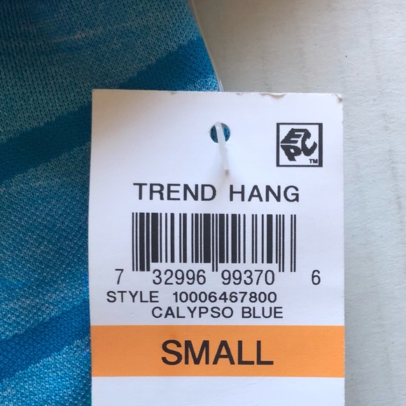 Attack Life By Greg Norman Men's Ombre Chevron Jacquard Polo, Calypso Blue, S - Picture 6 of 6